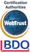 WebTrust for CA - Extended Validation Code Signing